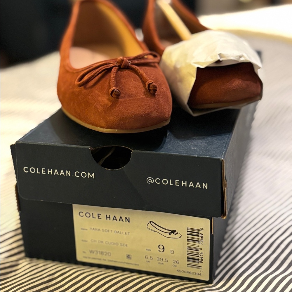 Cole Haan Women's Ballet Flats - Brown